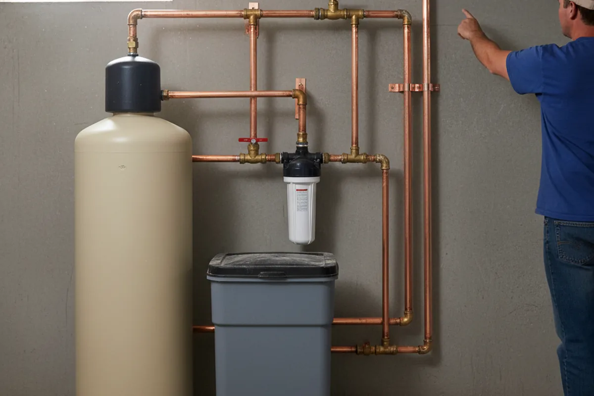 Whole-house water treatment system installed in Silverado